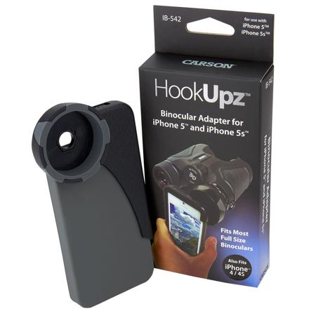 Carson IB-542 HookUpz iPhone 5 / iPhone 5S Digiscoping Adapter for Binoculars