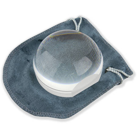 Carson LD-75 2x Polished Ball Loupe with 75mm Base