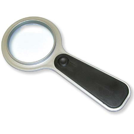 Carson MagniMight 2" Hand Held LED Lighted 3x Magnifier