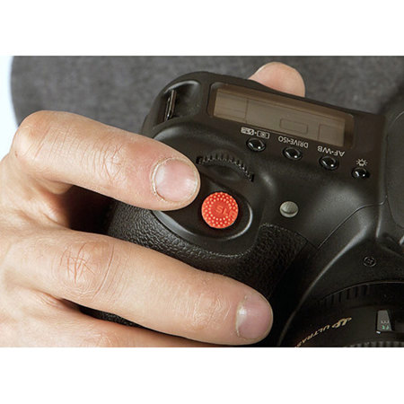 Custom SLR ProDot Shutter Button Upgrade, 2 Pack, Red