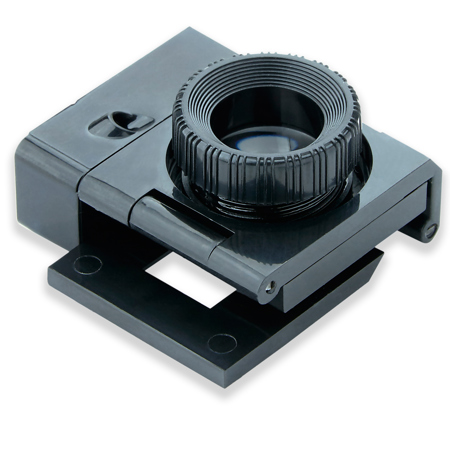 Carson LT10 10x Power LED LinenTest Focusing Loupe