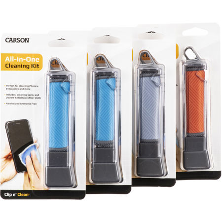 Carson Clip n Clean All-In-One Cleaning Kit, 4-Pack