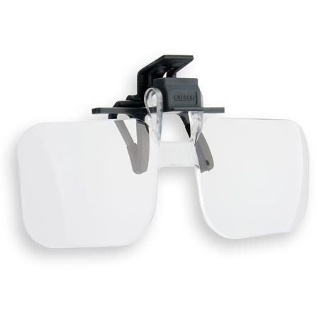 Carson OD-14 Clip & Flip 2x Power Magnifying Lenses