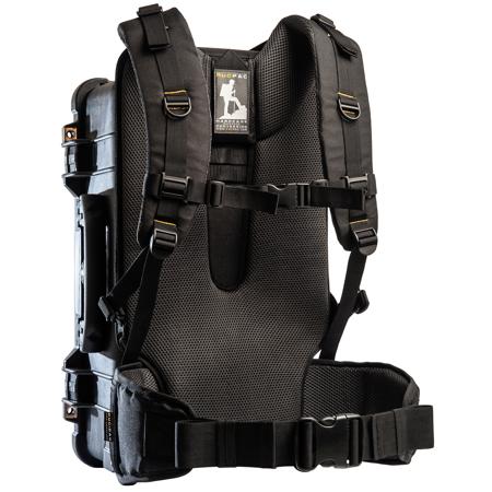 RucPac Pro Hardcase Backpack Conversion with Carry-On Case with and Tech LED