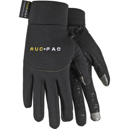 RucPac Professional Tech Gloves for Photographers, Large, Black