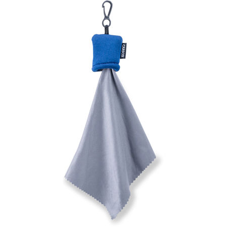 Carson Stuff-It Pro 8x8" Microfiber Lens Cleaning Cloth with Protective Pouch, Blue