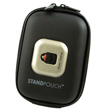 ADA StandPouch,2-in-1 EVA Camera Case, 4.2x2.8x1.7",Blk