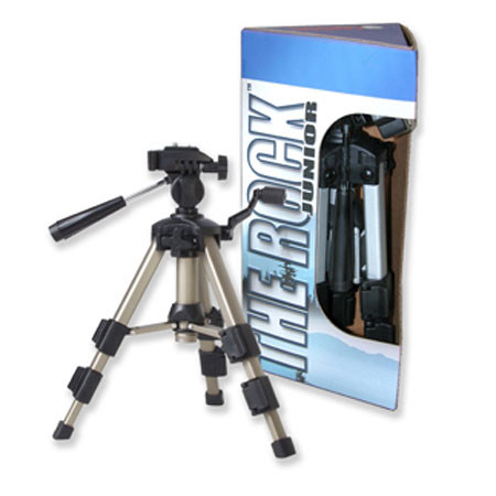 Carson The Rock Junior 3-Way Pan/Tilt Head Quick Release Tripod
