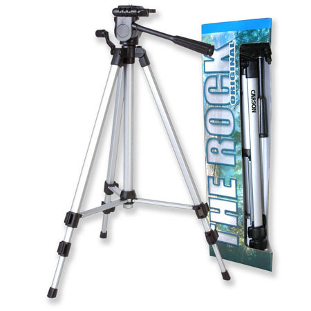 Carson The Rock Original Tripod with Quick Release 3Way Head