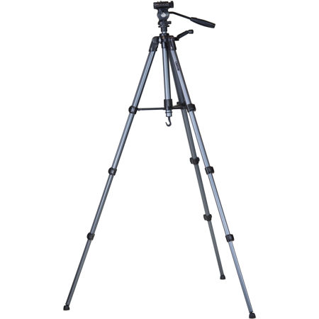 Carson The Rock TR-400 3-Section Al Tabletop Tripod w/3-Way Head, 65.1" Height