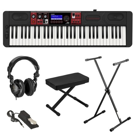 61 Key Keyboard Piano, Portable Electric Piano Keyboard 61-Key Touch  Sensitive Full Size, Bluetooth Electric Piano Slim with Bag for Beginners