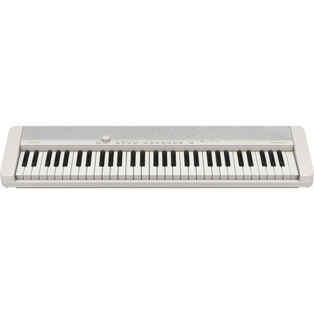 Casio Casiotone CT-S1 61-Key Piano Style Portable Keyboard, White 
