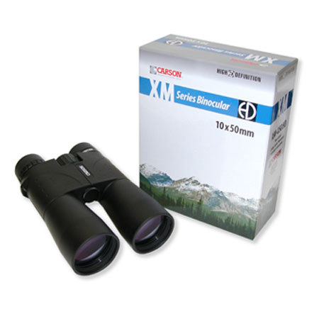 Carson XM Series 10x50 BAK-4 Prism HD Binocular