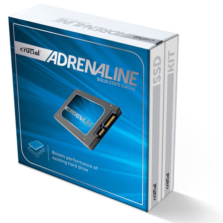 Crucial 50GB Adrenaline Solid State Drive