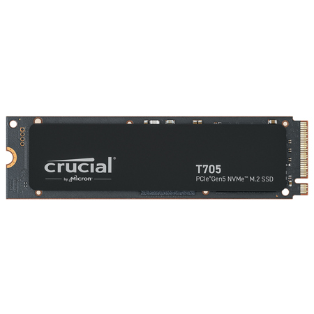 Crucial T705 PCIe Gen5 NVMe M.2 SSD Internal Gaming SSD 1TB Without Heatsink