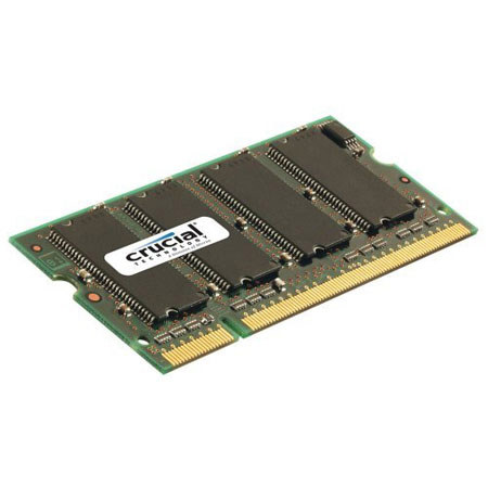 Crucial Crucial PC2-5300 1GB SO-DIMM Memory