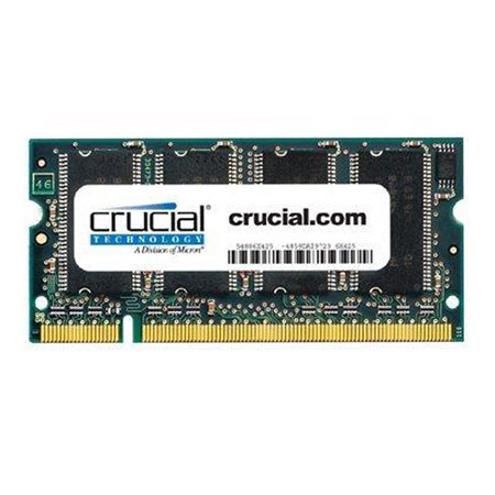 Crucial 1GB SO-DIMM Memory, PC-2700 333MHz