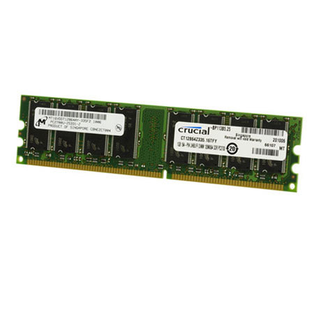 Crucial 1GB DIMM Memory, PC-2700 333MHz