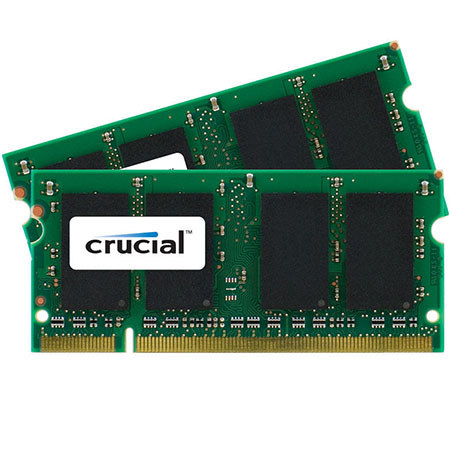 Crucial Crucial 4GB SODIMM Memory Upgrade Kit, DDR2