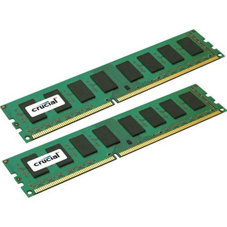 Crucial 4GB DIMM Memory Kit PC3-10600