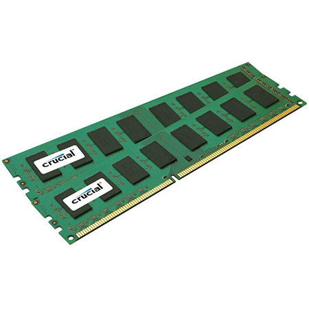 Crucial 4GB DIMM Desktop Memory Kit PC3-8500