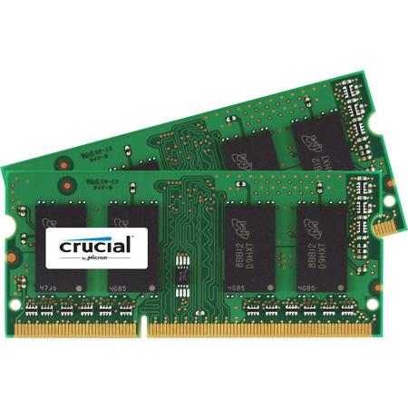 Crucial 32GB (2x 16GB) 204-Pin SODIMM DDR3L (PC3-14900) Memory Kit