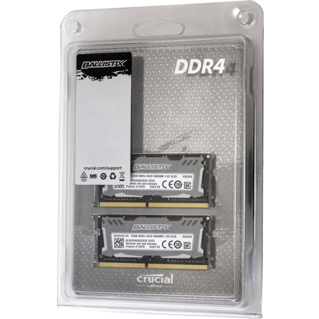 Ballistix Sport LT 32GB (2x 16GB) 260-Pin SODIMM DDR4 Module