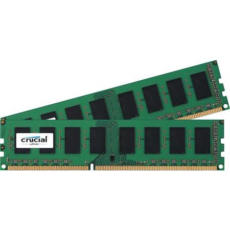 Crucial 4GB (2x 2GB) 240-Pin UDIMM DDR2 (PC2-6400) Memory Module Kit