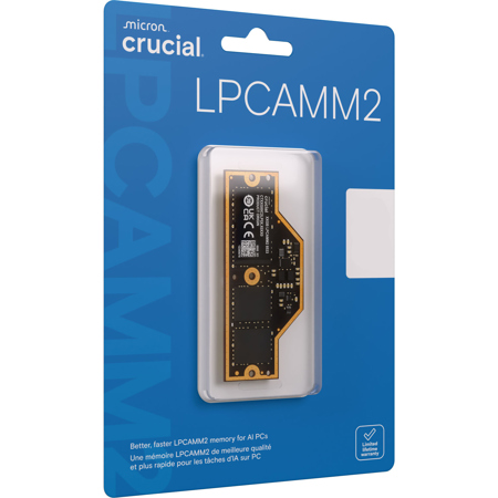 Crucial 32GB DDR5 8533MHz LPCAMM2 Memory Module