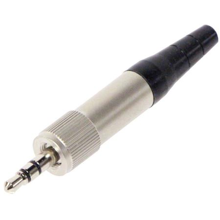 Cable Techniques Deluxe 3.5mm TRS Locking Nickel Connector