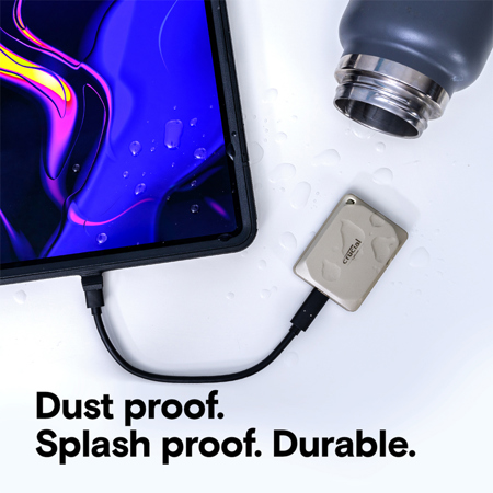 Crucial X9 Pro 4TB USB 3.2 Gen 2 Type-C Portable External Crucial X9 Pro 4TB USB 3.2 Gen 2 Type-C Portable External