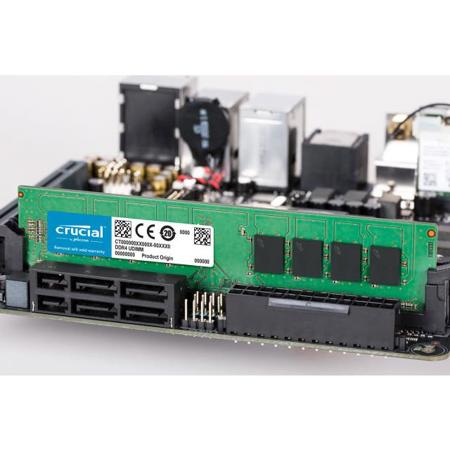 Crucial 4GB 288-Pin UDIMM DDR4 3200 MT/s (PC4-25600) Memory Module