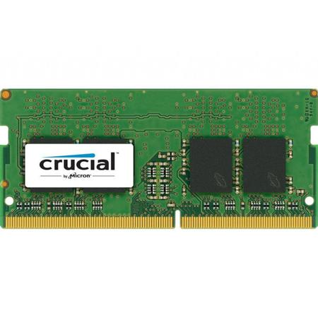 Crucial 4GB 260-Pin SODIMM DDR4 (PC4-19200) Server Memory Module, CL=17, Unbuffered, 2400 MT/S Speed, Non-ECC, 1.2V, Single Rank, x8 Based, 512Meg x 64