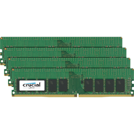 Crucial 64GB (4x 16GB) 288-Pin EUDIMM DDR4 (PC4-17000) Module Kit