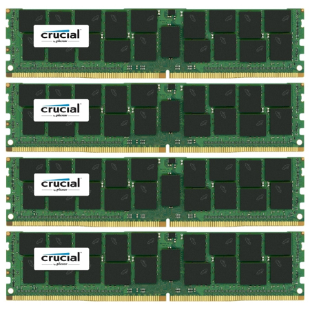 Crucial 128GB (4x 32GB) 288-Pin LRDIMM DDR4 Server Memory Module Kit
