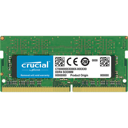 Crucial 8GB 2666 MT/S 260-Pin DDR4 SODIMM (PC4-21300) Memory Module