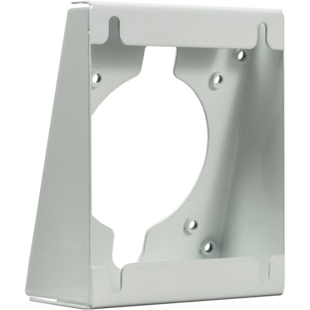 CTA Digital Premium VESA Wedge and Outlet Cover Add-On for Tablets, White