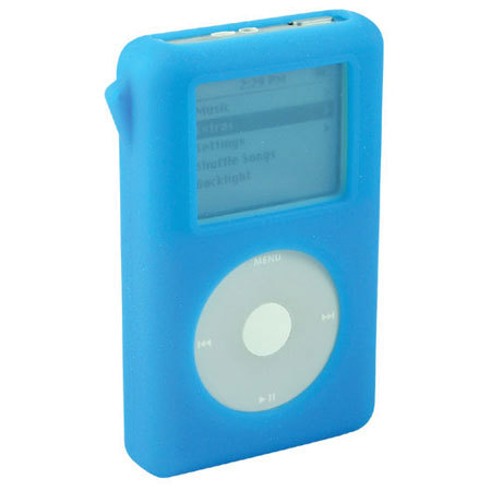 CTA Digital Blue Skin Case for the 4GB to 20GB iPods.