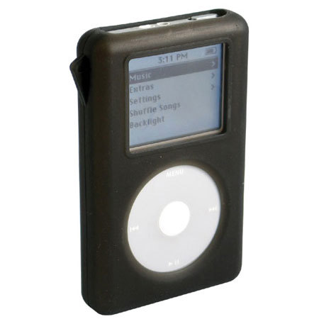 CTA Digital Black Skin Case for the 4GB to 20GB iPods.