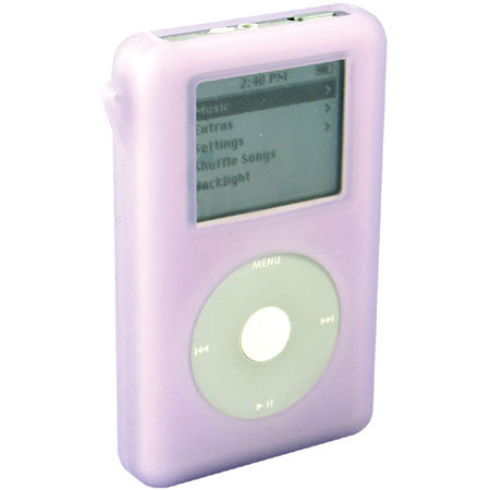 CTA Digital Purple Skin Case for the 4GB to 20GB iPods.