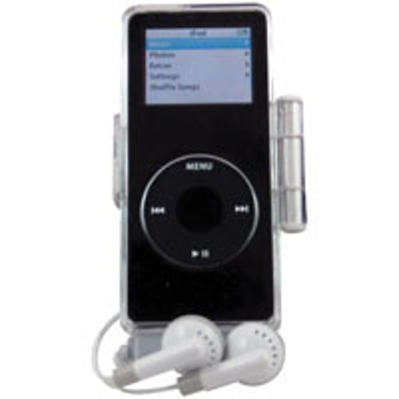 CTA Digital Crystal Case with Ear Buds & Strap for iPod Nano #IPCCNA