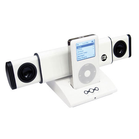 CTA Digital iPod Fold-in Deskmate Speaker with Dock Station #IPSFD