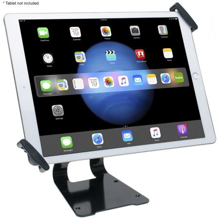 CTA Digital Anti-Theft Security Grip Holder and Stand for iPad Pro & Tablets