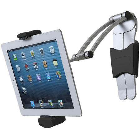 CTA Digital Multi-Flex Tablet Stand and Mount, Black