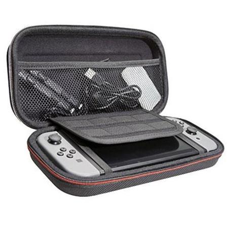 CTA Digital Hardshell EVA Travel Case for Nintendo Switch, Smooth