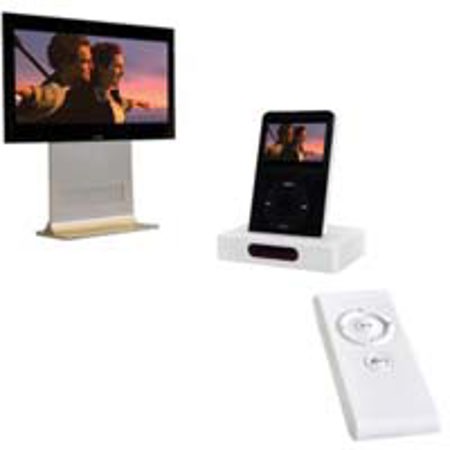 CTA Digital TV Docking Station with Remote Control for the iPod #IPTVD