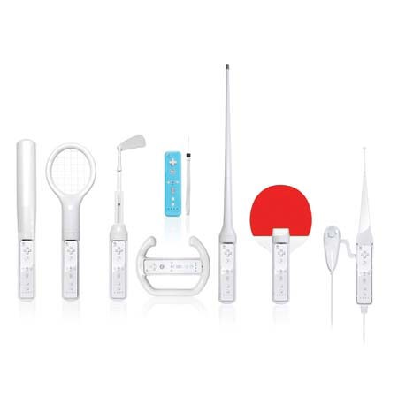 CTA Digital 9-in 1 Sports Kit for Wii