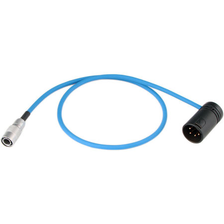 Cable Techniques 18" Low-Profile XLR-4M Male to Hirose 4-Pin DC Cable