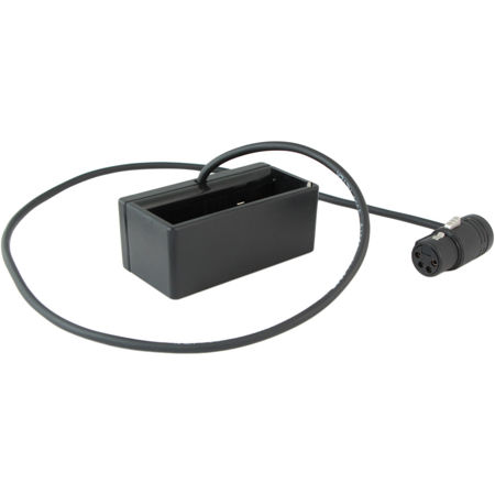 Cable Techniques Standard NP-1 Cap to Low-Profile XLR 4-Pin Female Cable, 15"