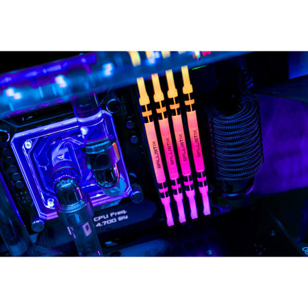 Crucial Ballistix RGB 32GB (16GBx2) DDR4 3600 MT/s UDIMM Memory, Red